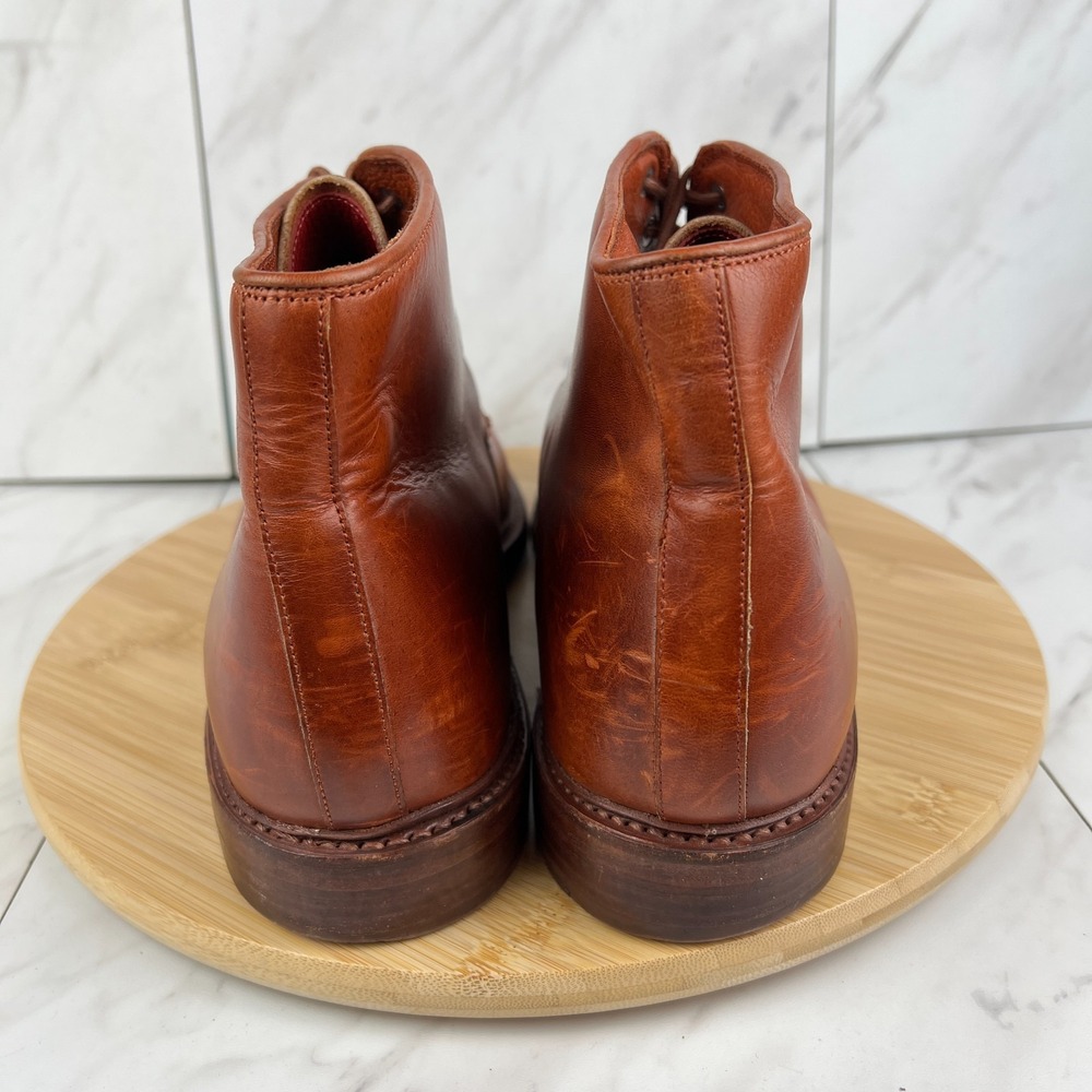 Florsheim x Duckie Brown Mens Size 11 D Brown Leather Lace Up Boots 19140 - Picture 2 of 14